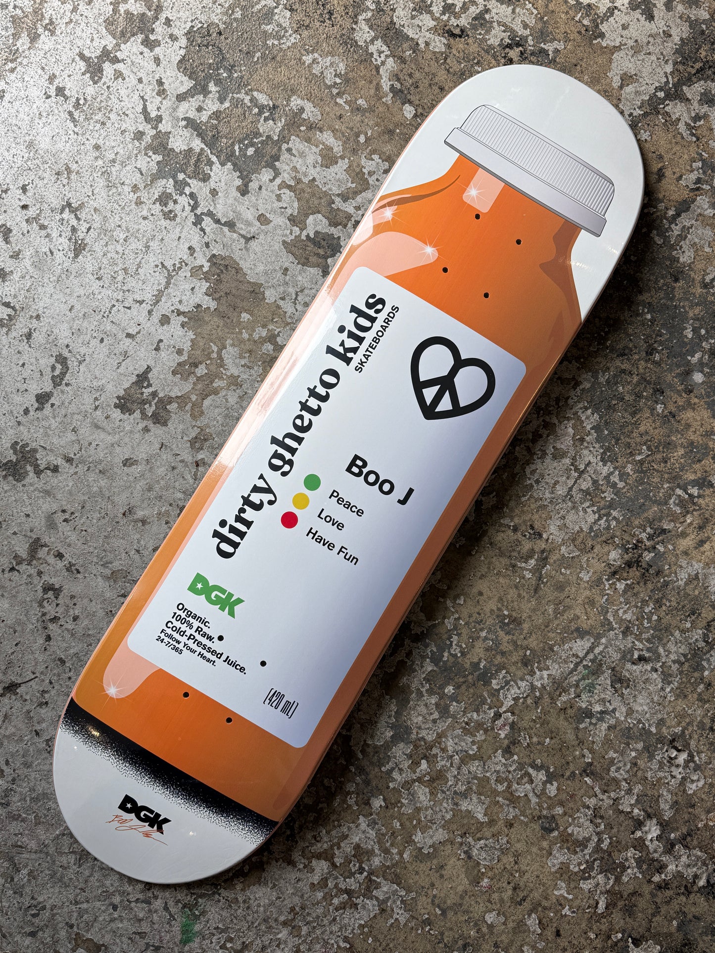 Cold Pressed Deck