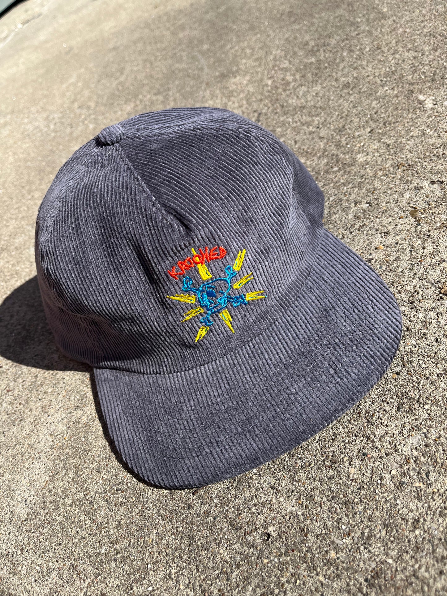 Adjustable Krooked Skull SNapback