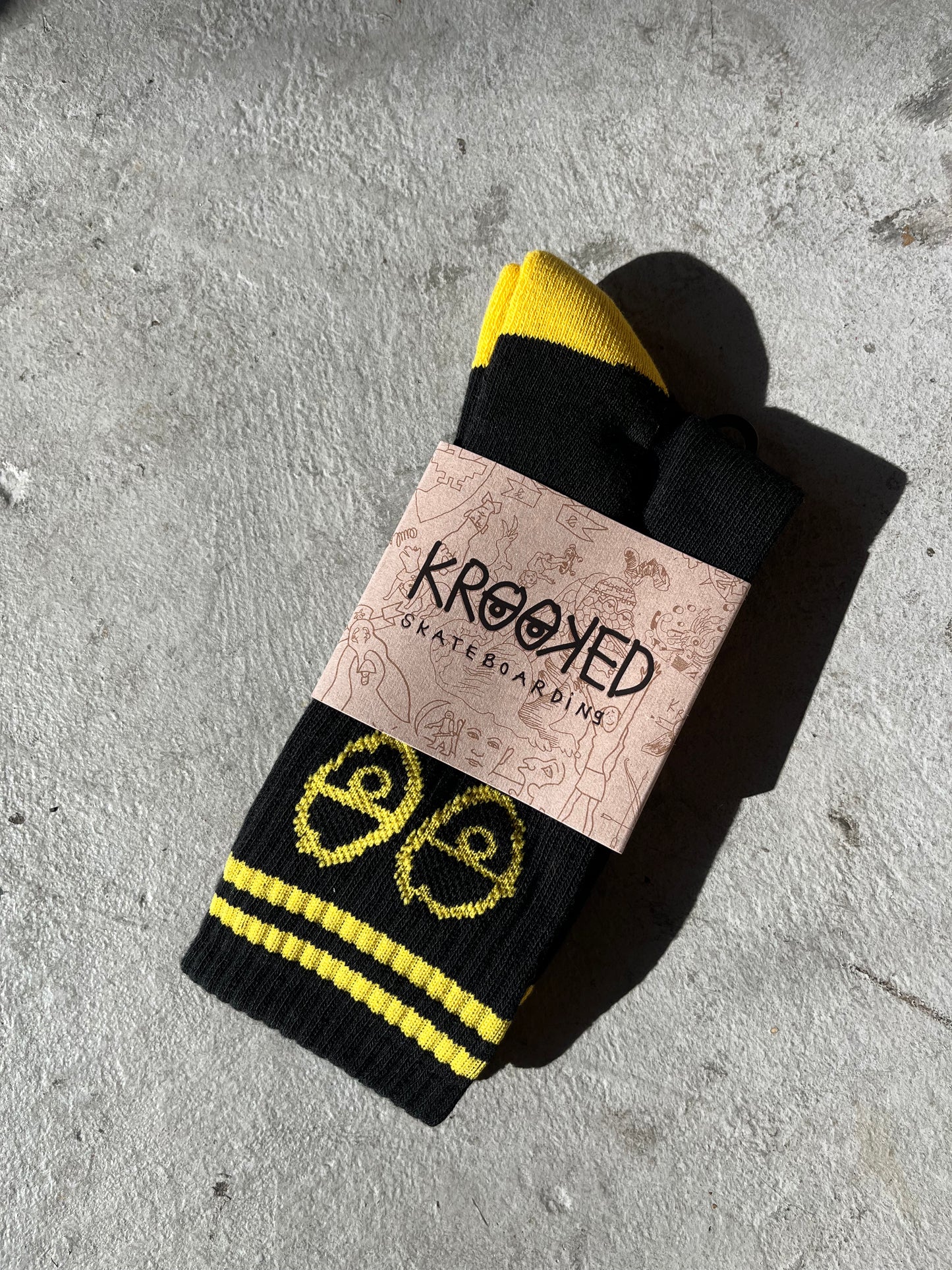 Krooked Team Eyes Sock