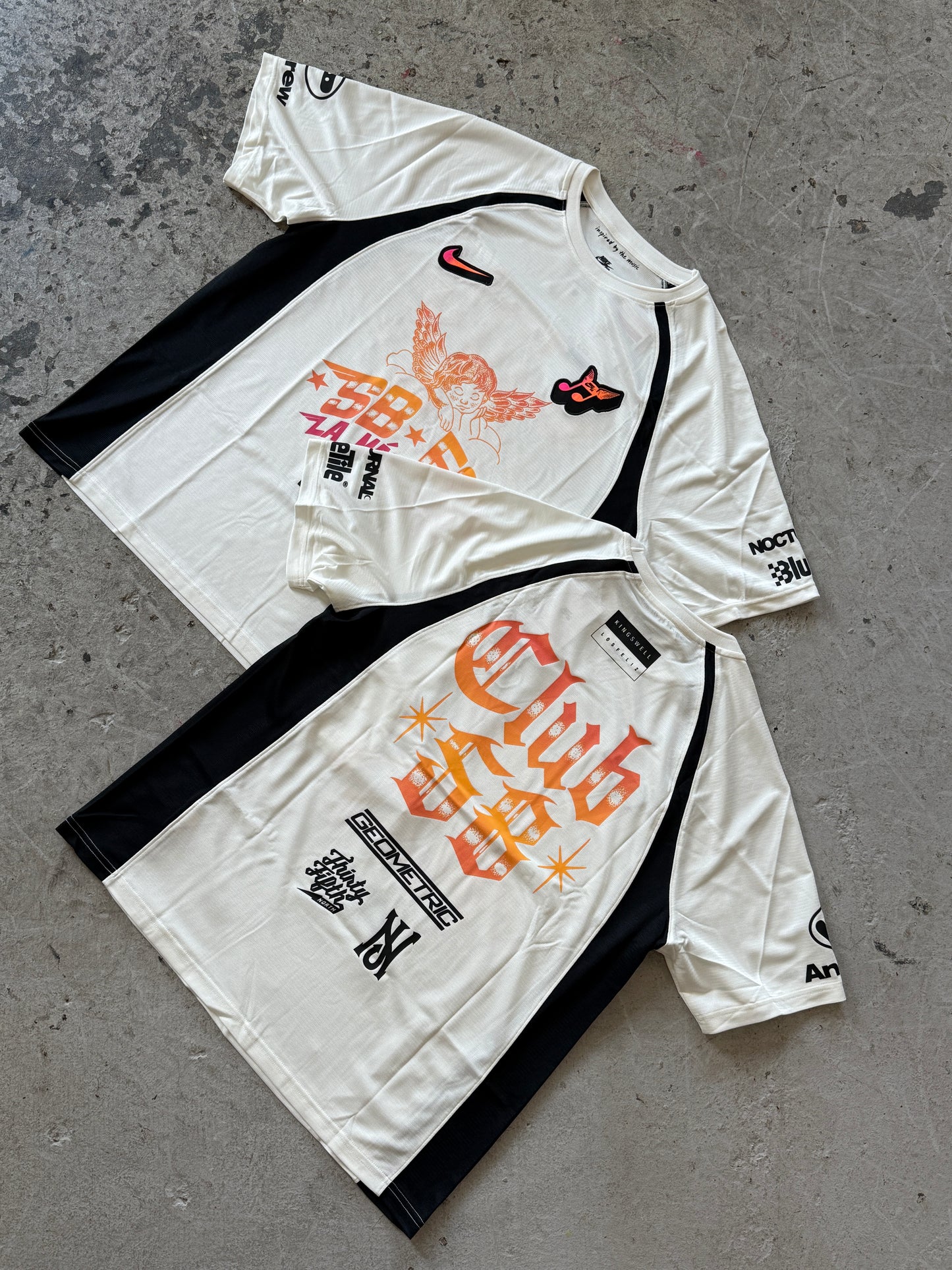 Club 58 Futbol Jersey (Cream/Black)