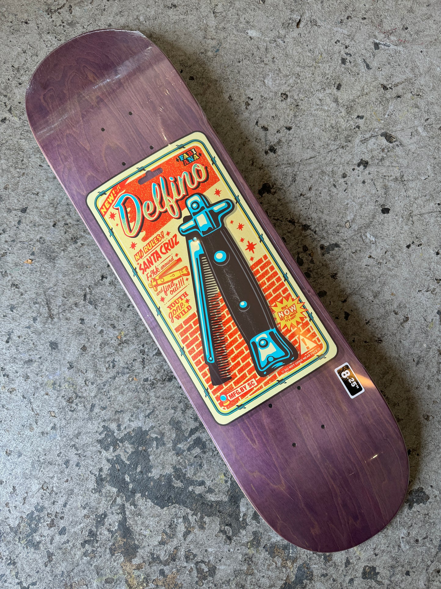 Delfino Switchblade Comb