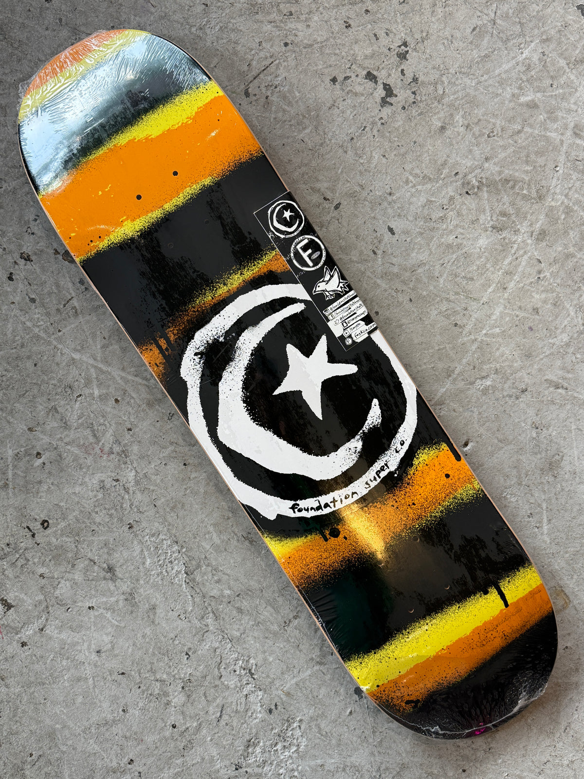 Star & Moon Mustard Deck