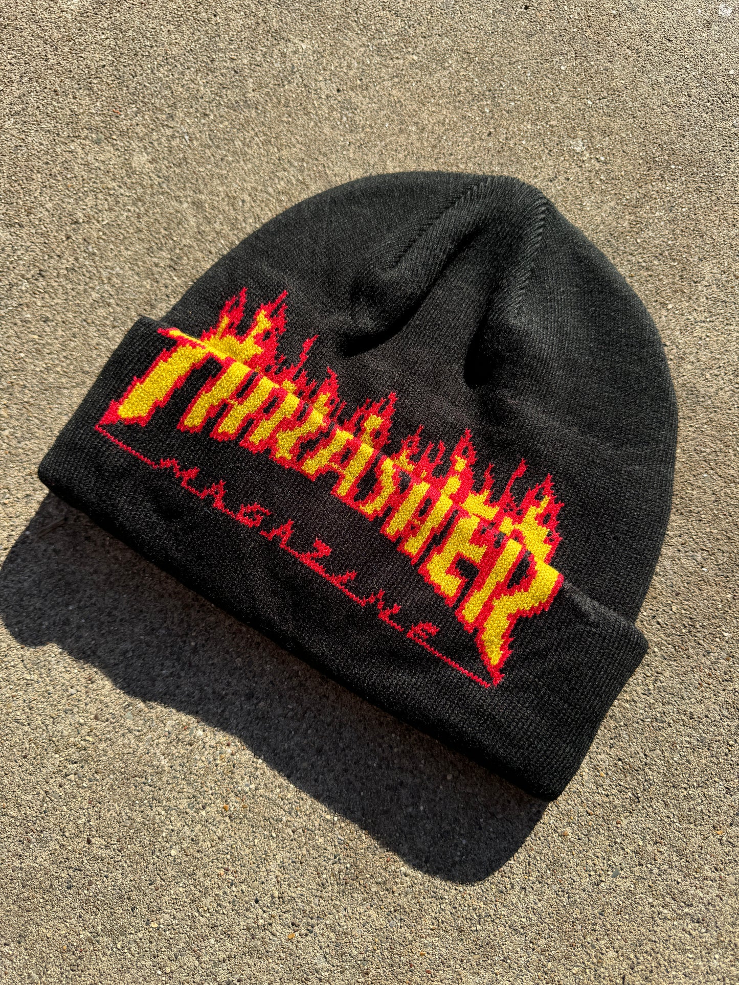 Flame Fold Beanie