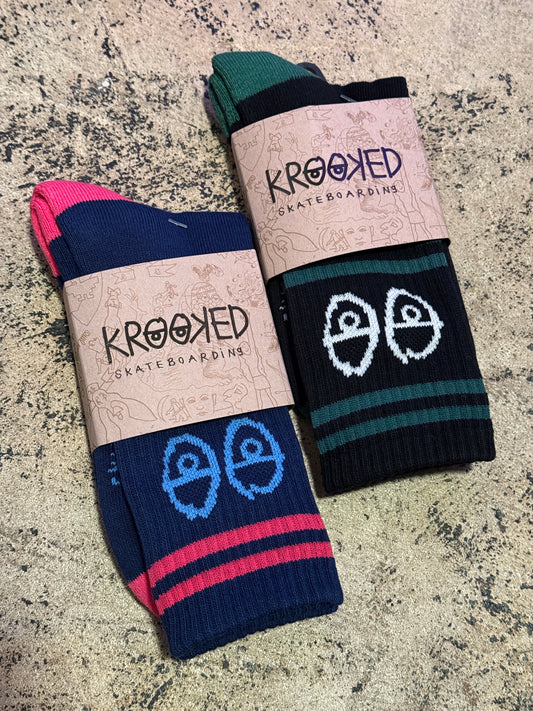 Eyes EMB Sock