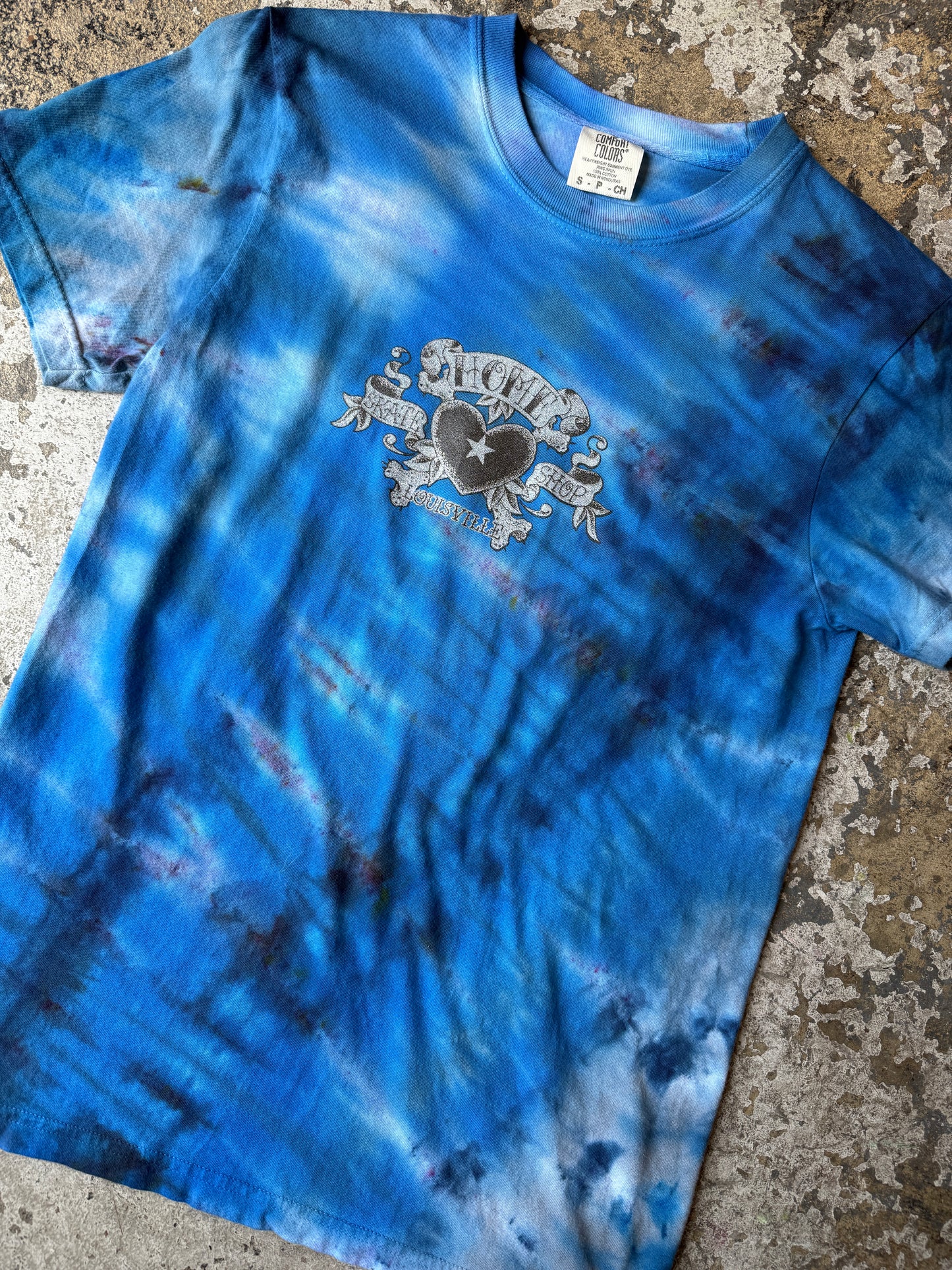 Tie Dye Heart & Star