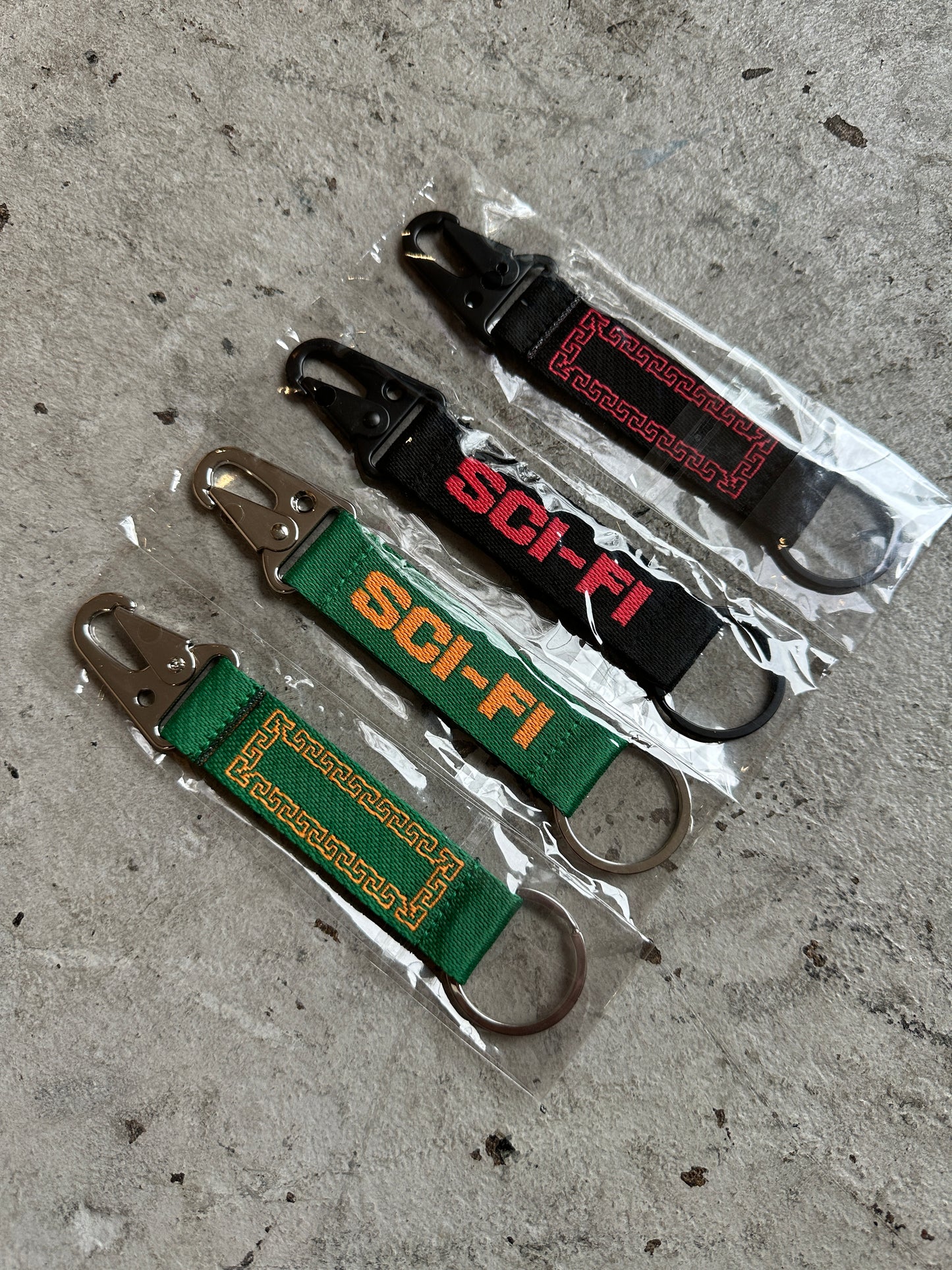 Sci-Fi Fantasy Webbing Keychain