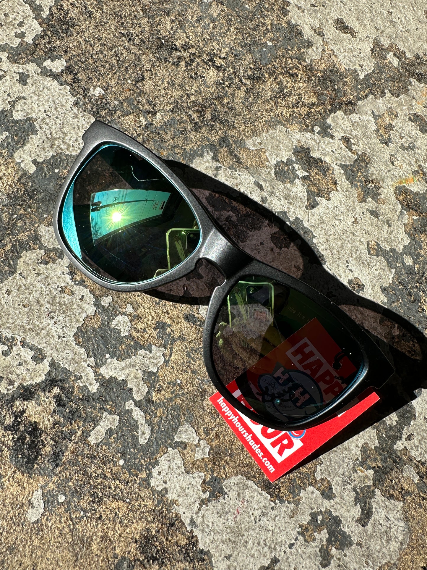 Happy Hour Mamba Black Beach Sunglasses