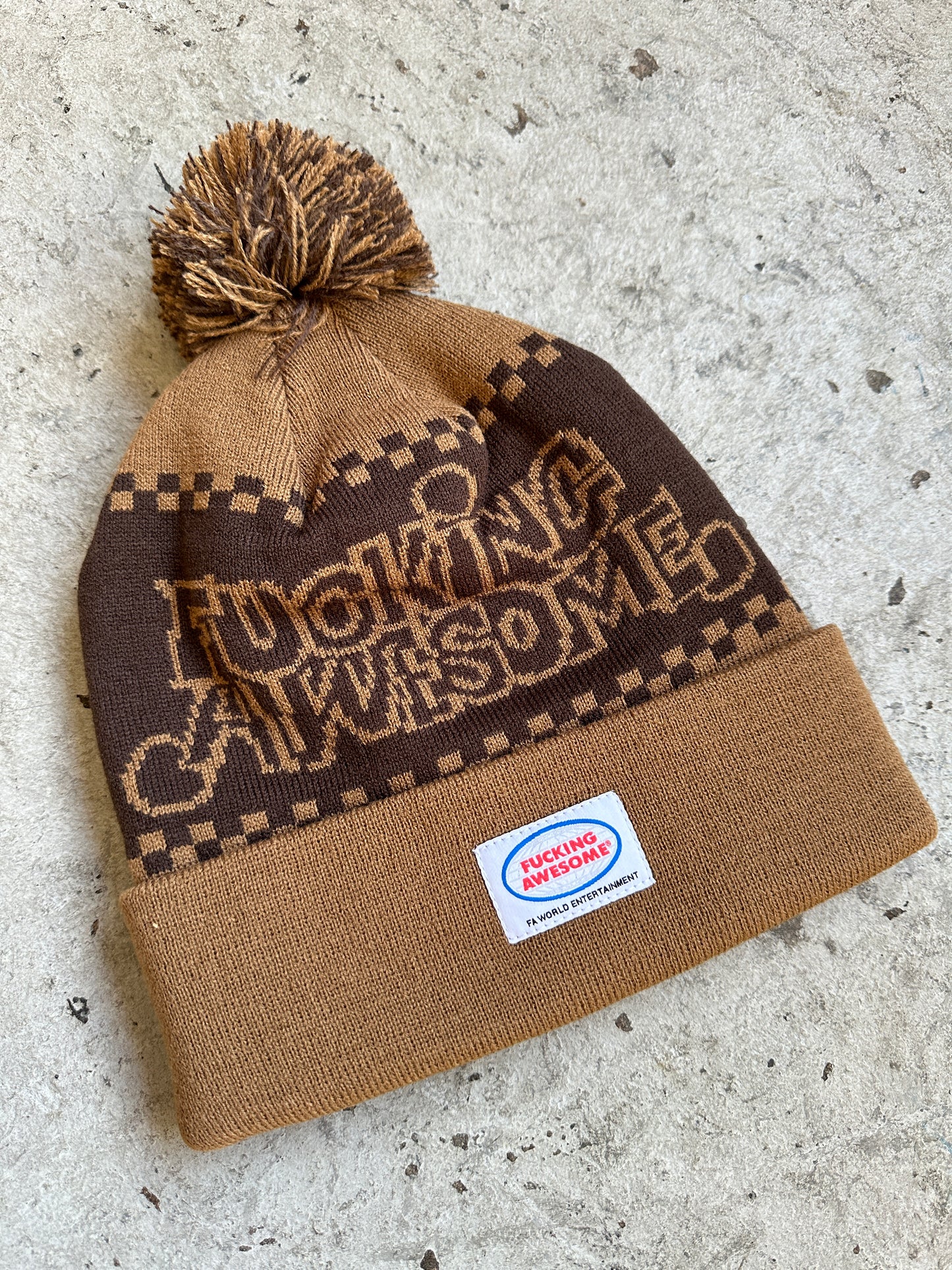 PBS Jacquard Ball Beanie