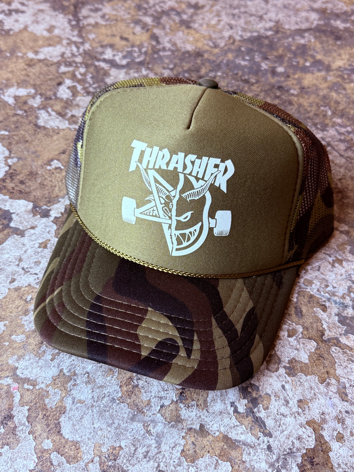 Thrasher & Burn Trucker