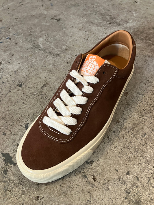 VM001 Suede Lo Choc Brown/White