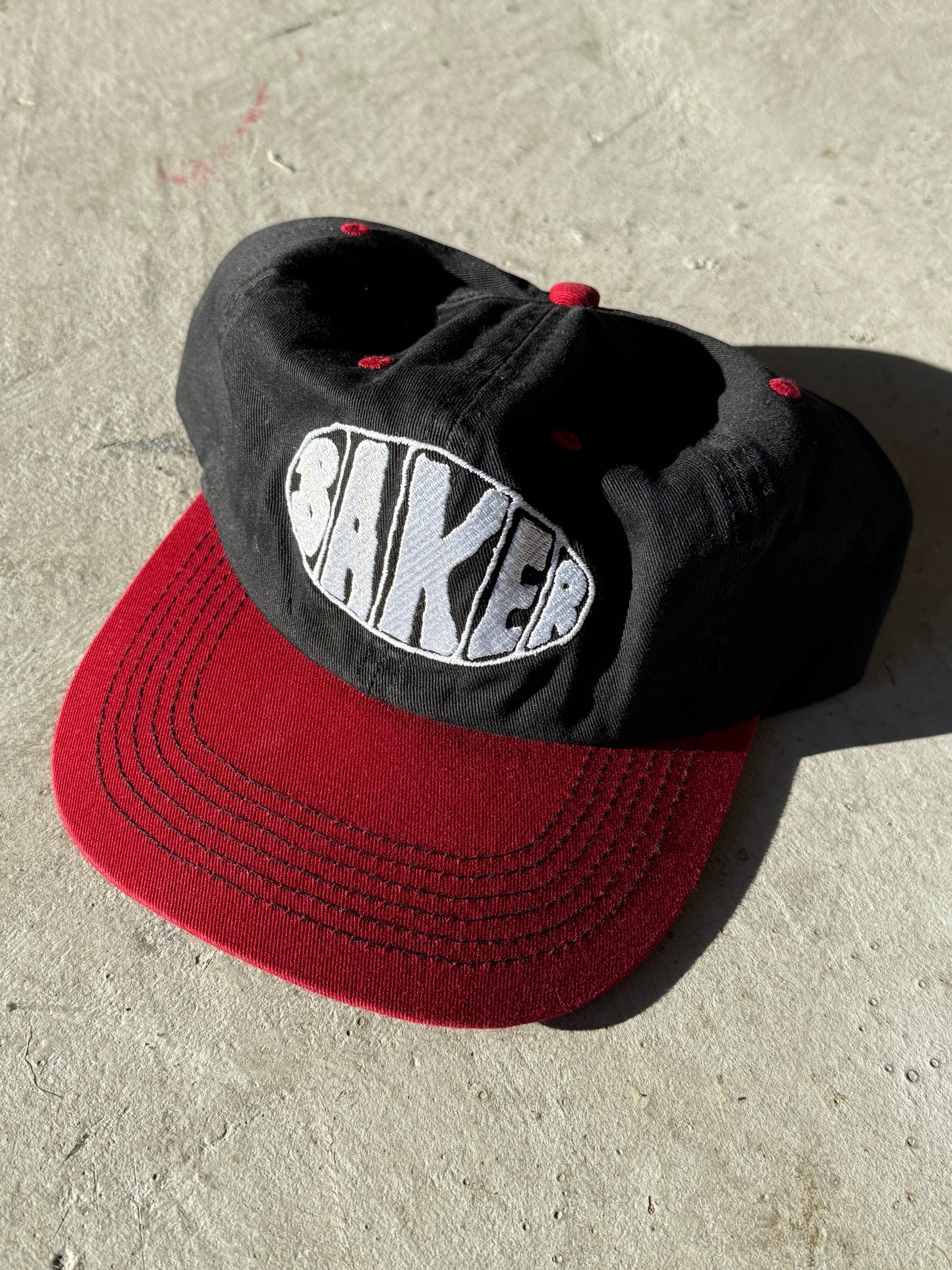 Sprayed Oval Snapback