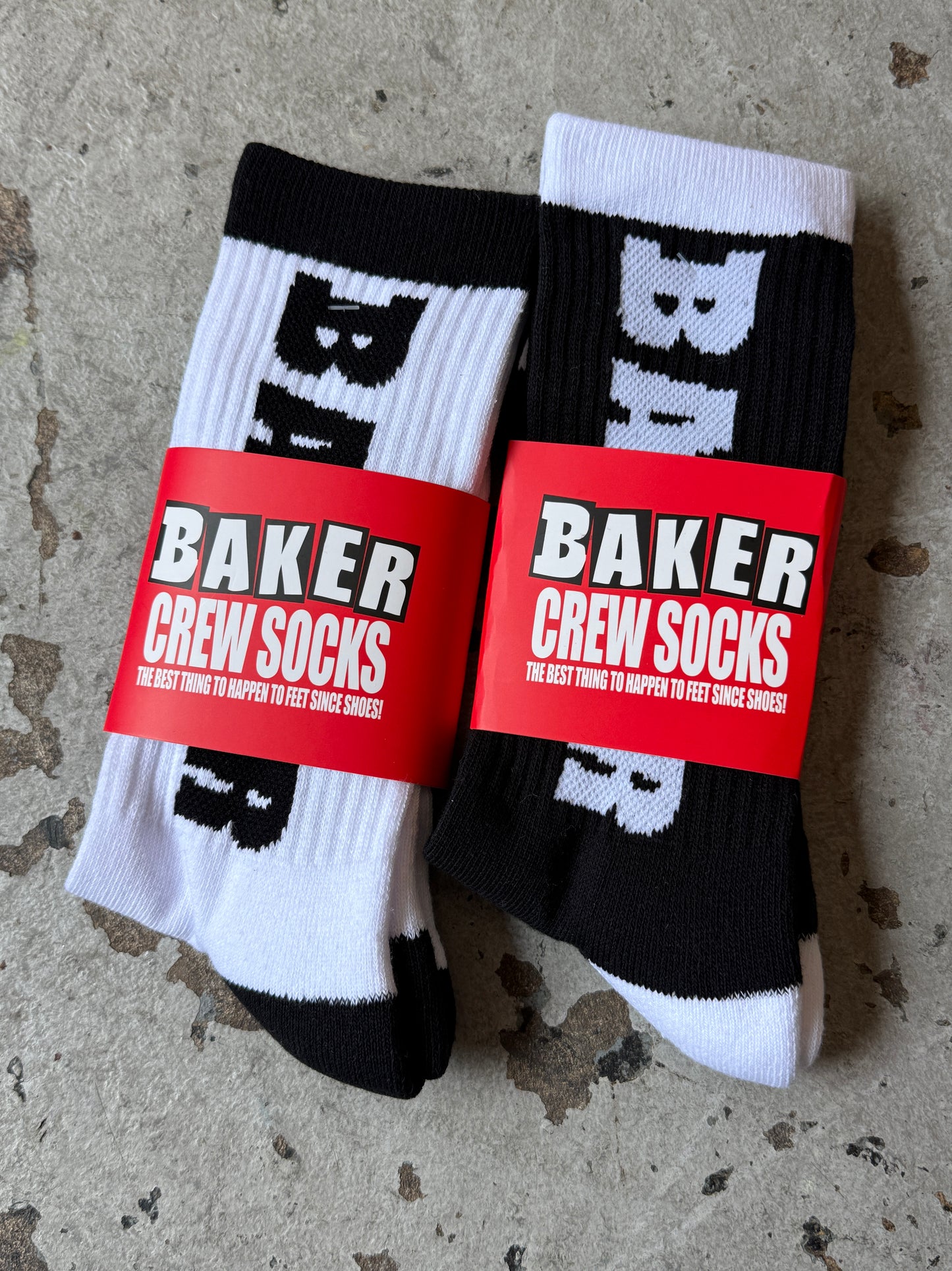 Baker Letters Sock