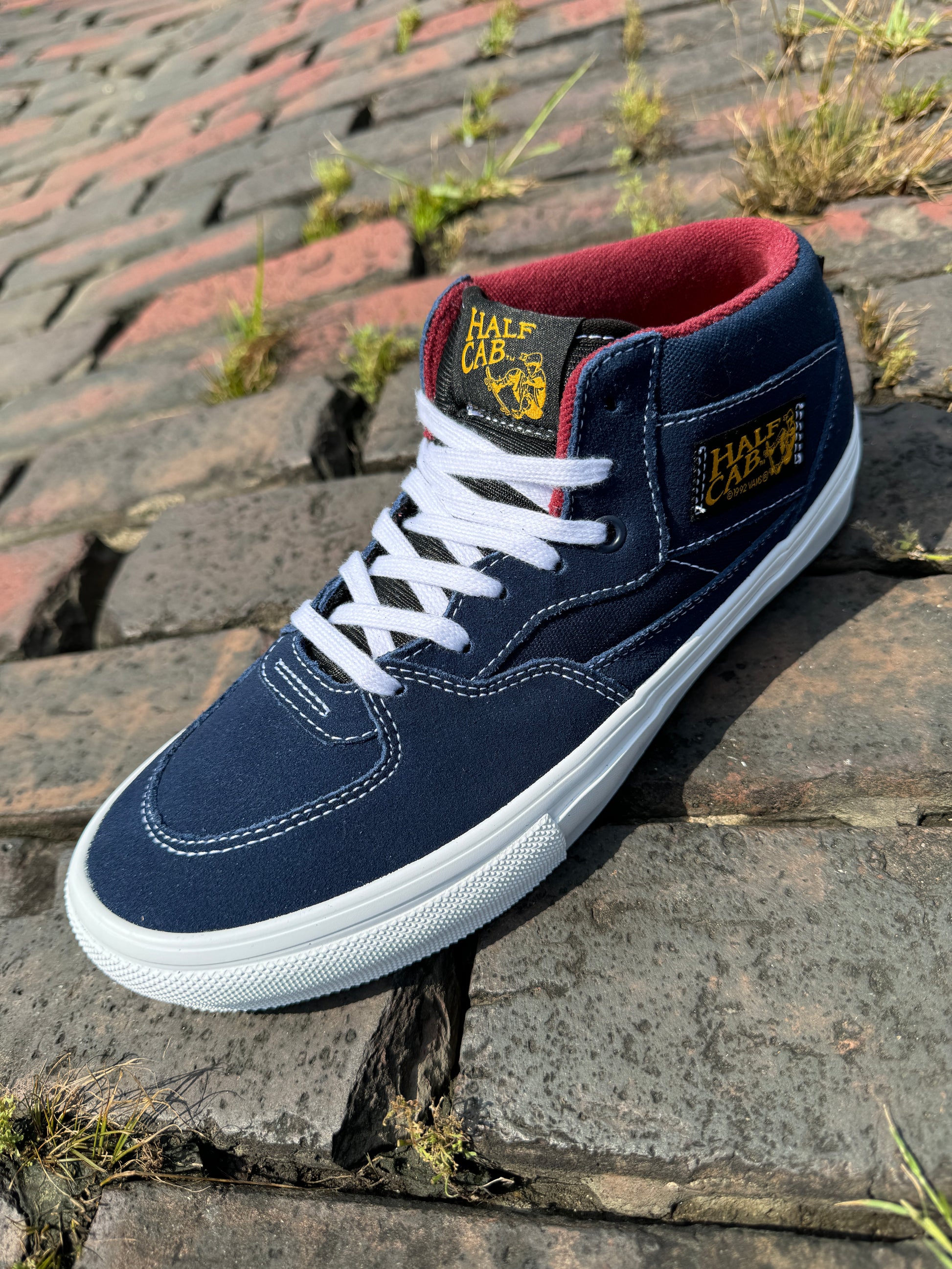 Skate Half Cab(Navy/Burg) Home Skateshop Skate Half Cab(Navy/Burg) Home Skateshop