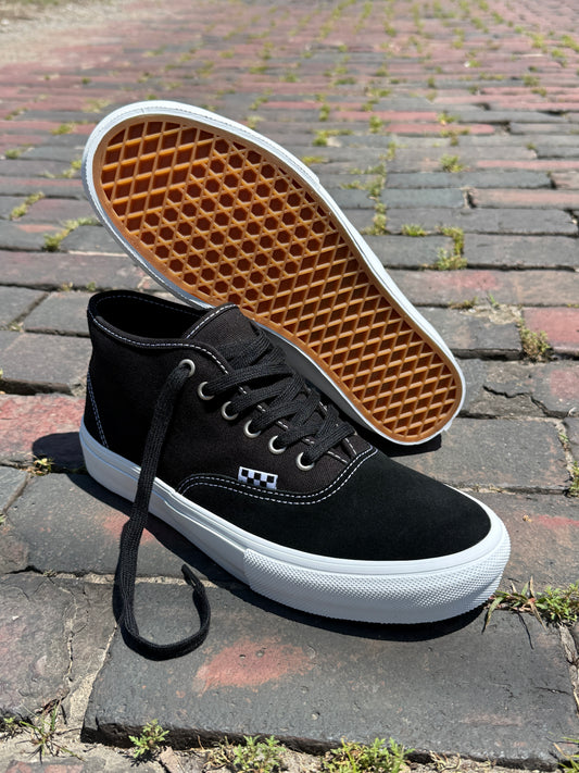Authentic Mid (Black/White)