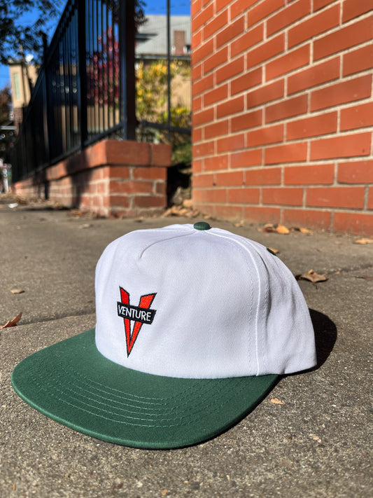 Venture Hat White/Green