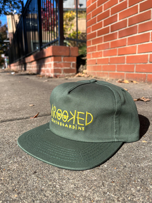 Krooked Green Hat
