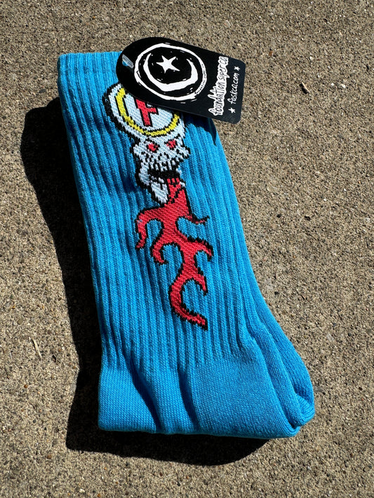 Skull Fire Sock