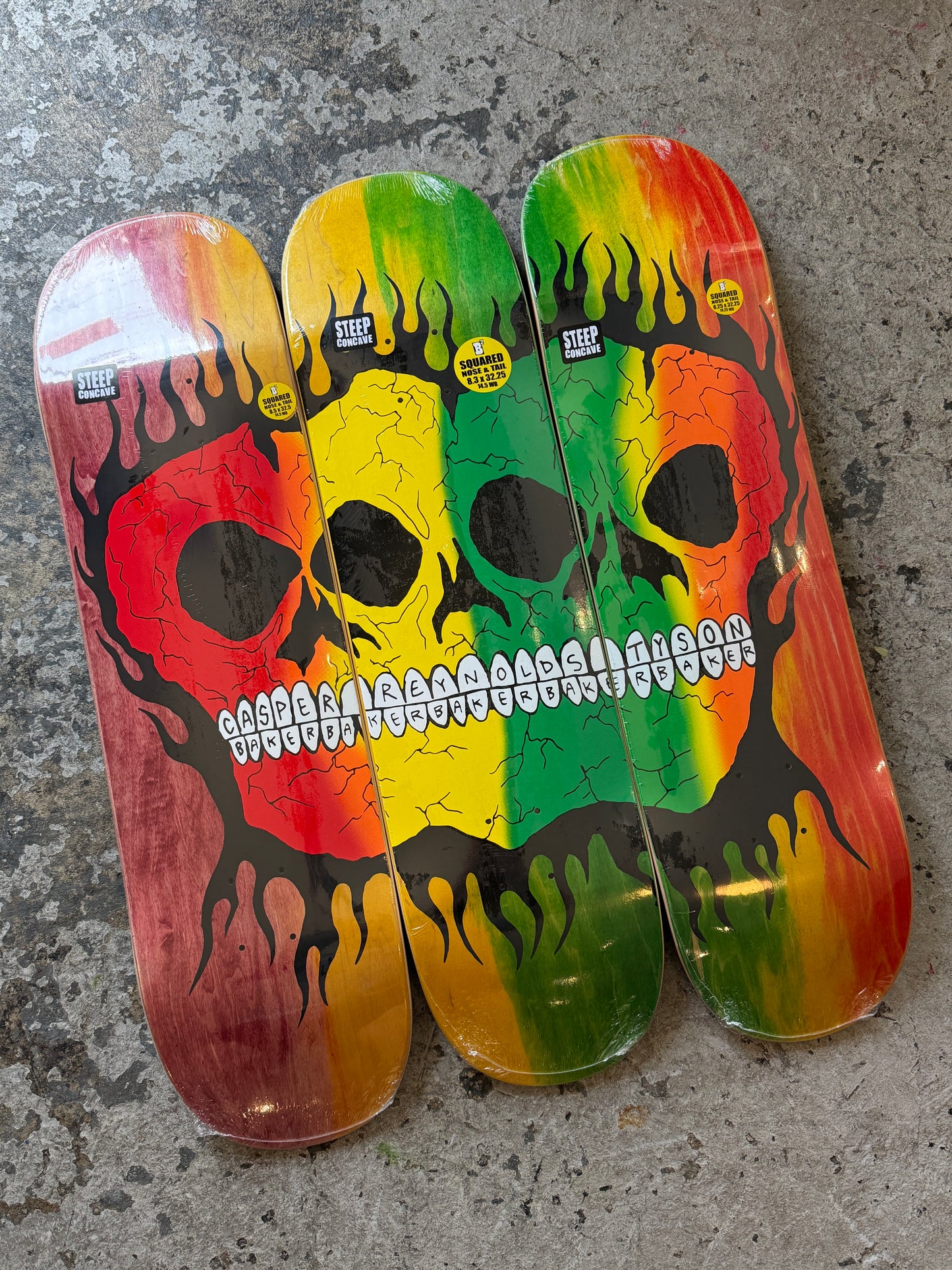 Rasta Skull Series