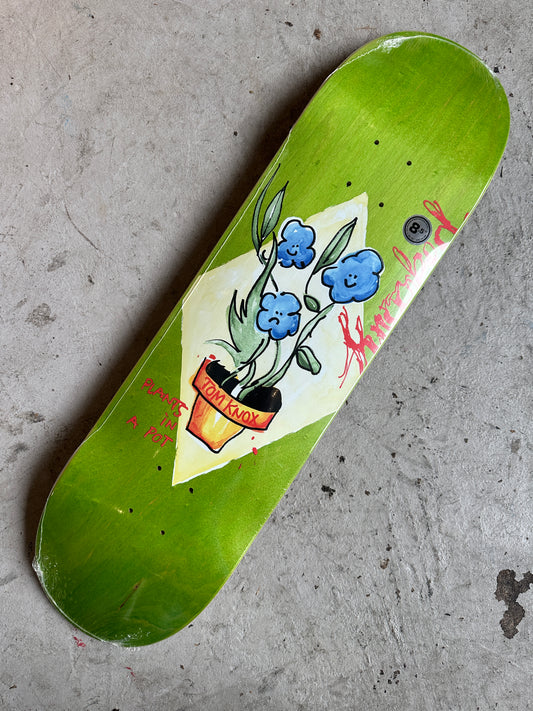 Knox Blue Flowers. Deck