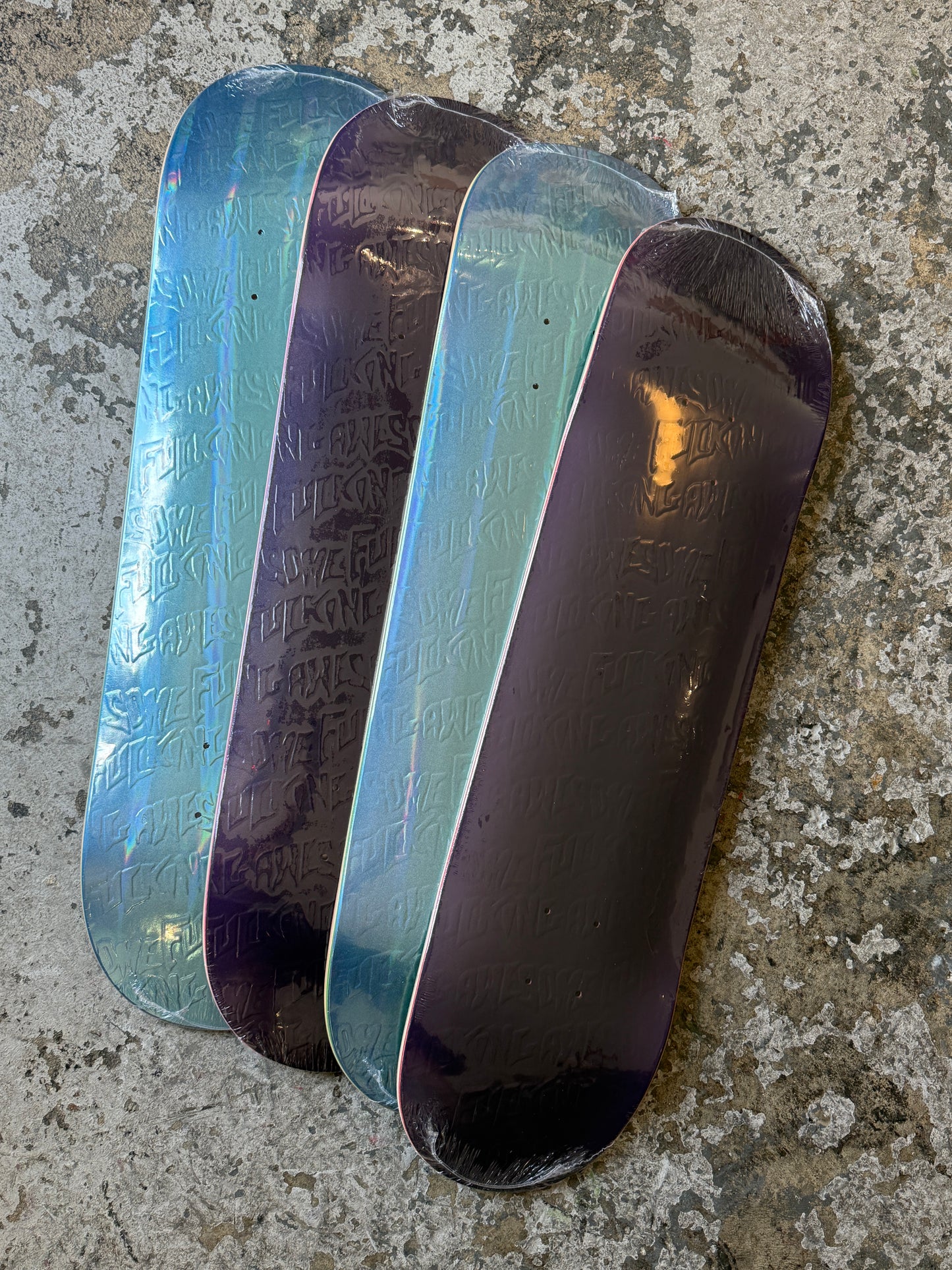Embossed Color Deck