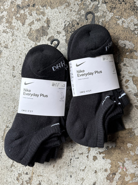 Everyday Plus Ankle Sock 3PK (Black)