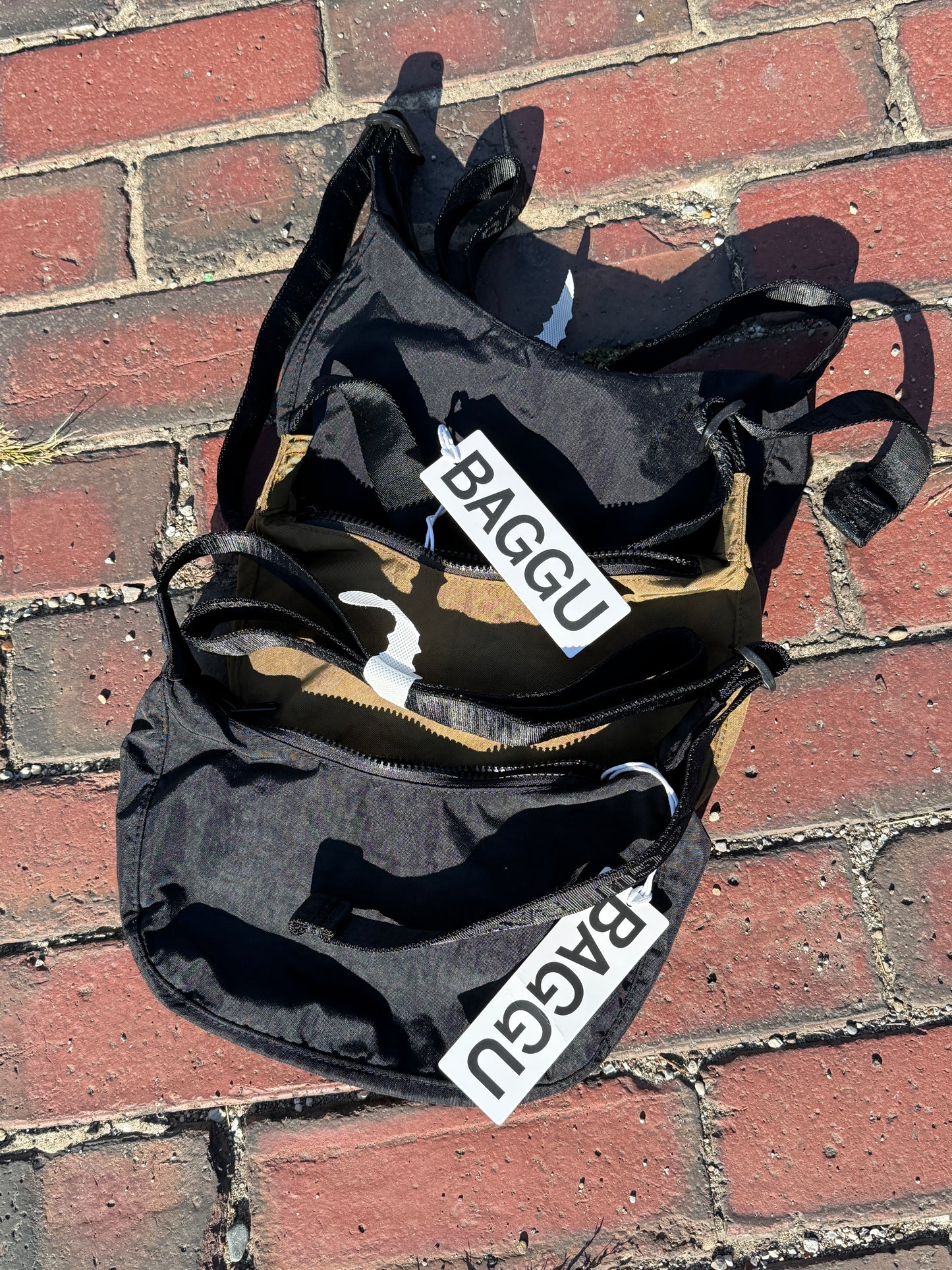 Small Nylon Crescent Bag