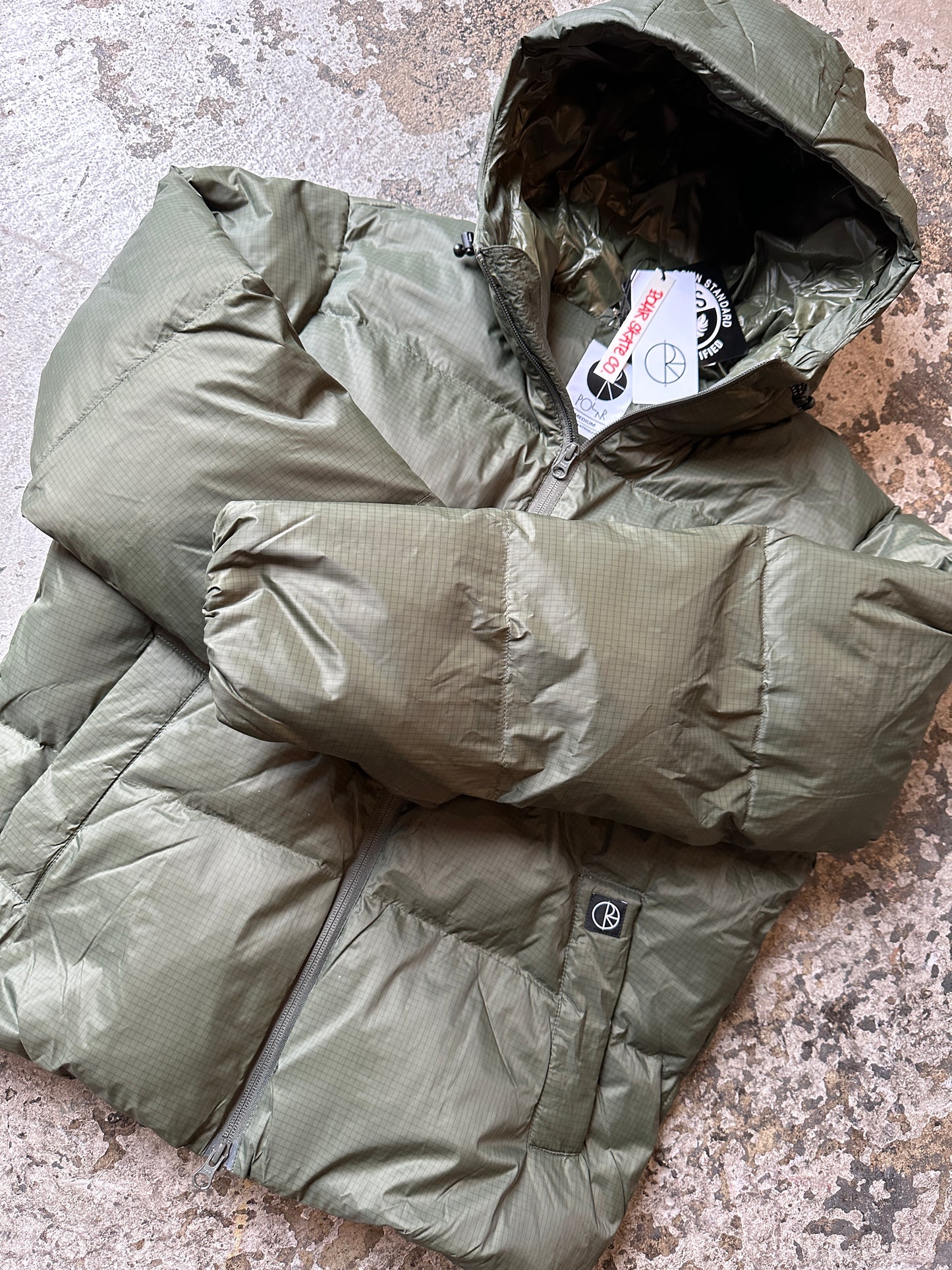 Polar Skate Co Ripstop puffer Jacket