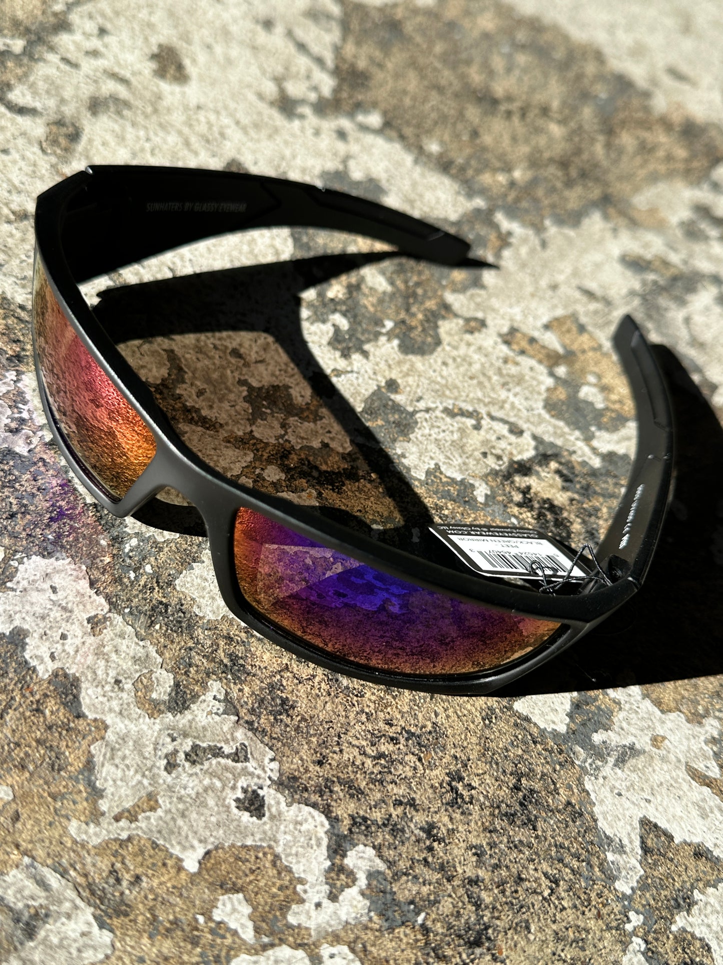 Glassy Peet Mirror Sunglasses