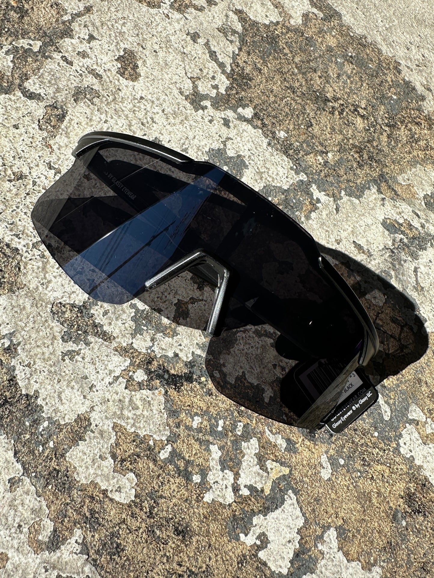 Glassy Cooper Black Polarized Sunglasses