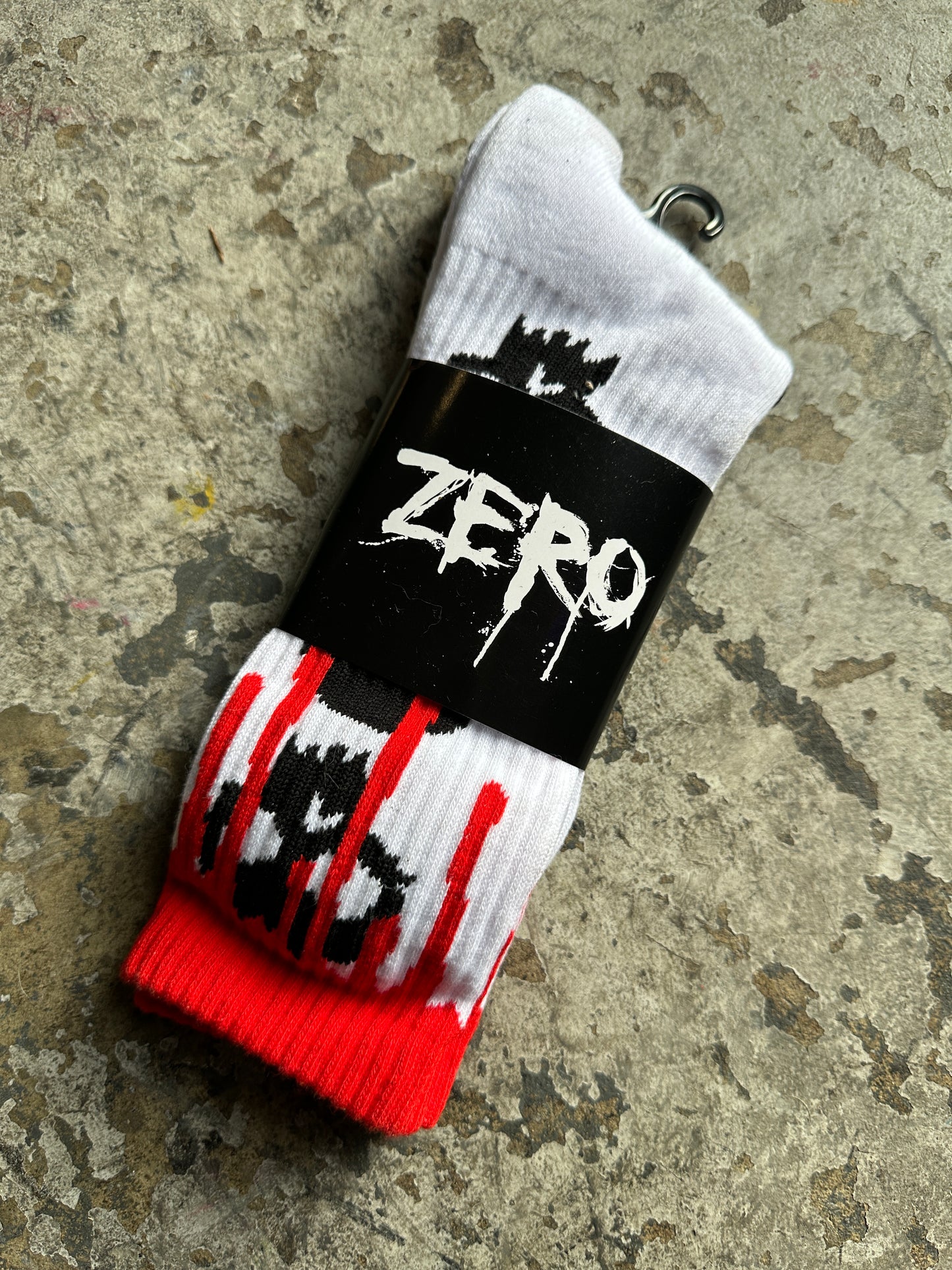 Zero 3 Skull Blood Socks