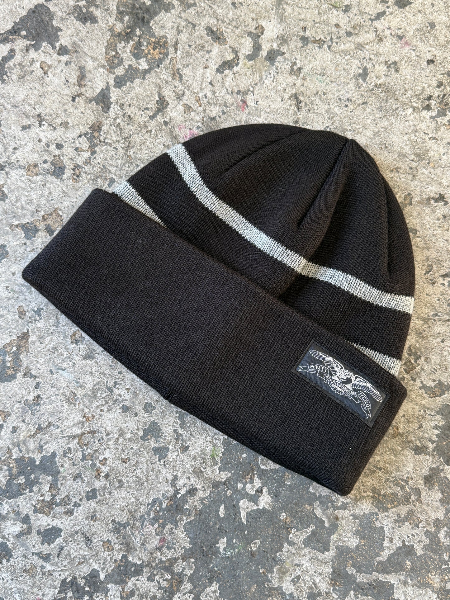 Eagle Stripe Label Beanie
