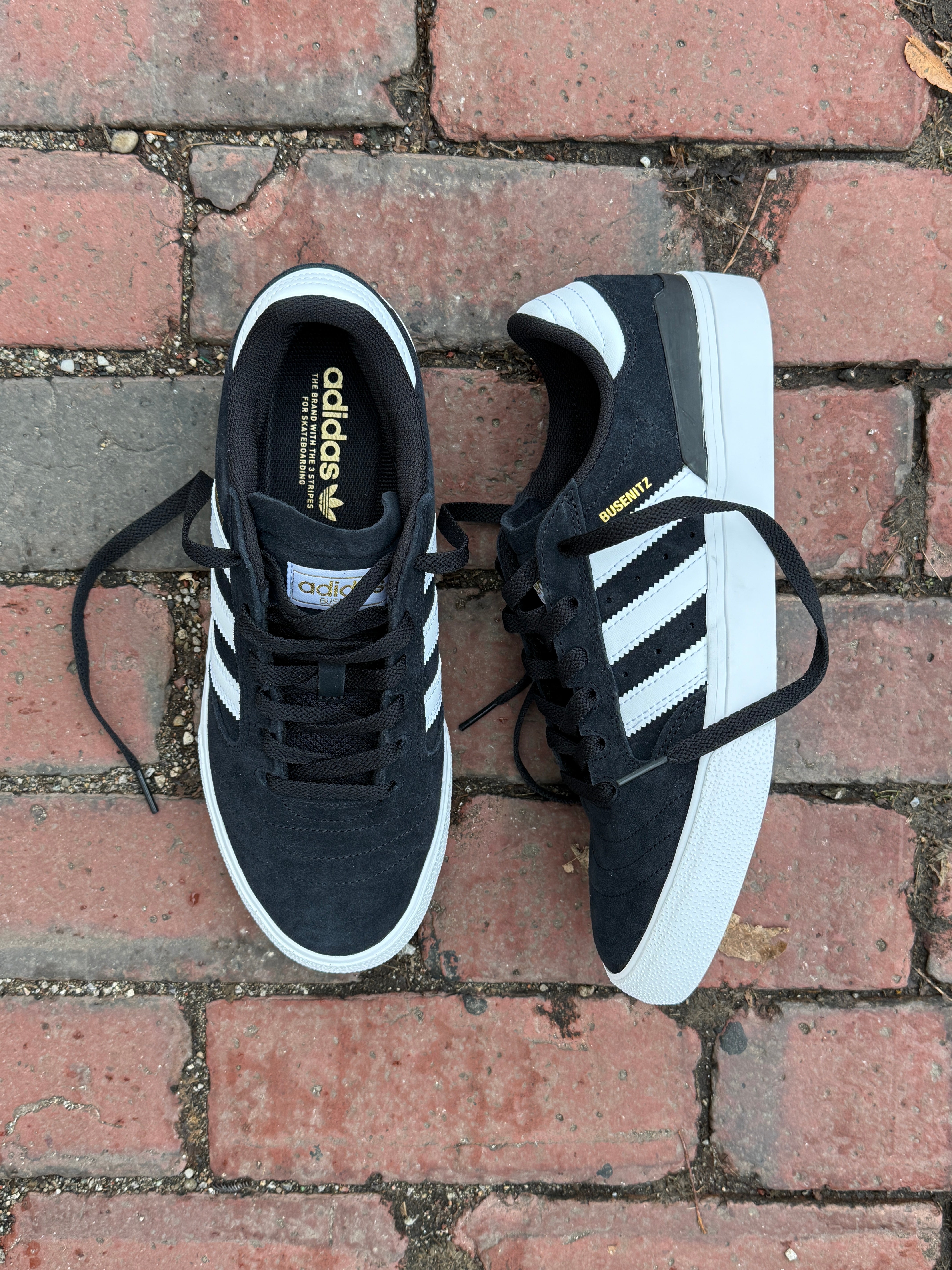 Busenitz Vulc II (Black/White) – Home Skateshop